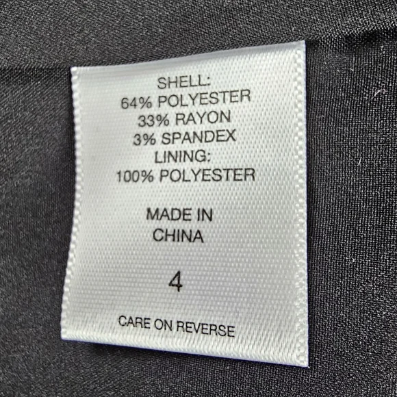 7th Avenue Design New York and Company Plaid Black White Blazer Women's Size 4 - Picture 12 of 16